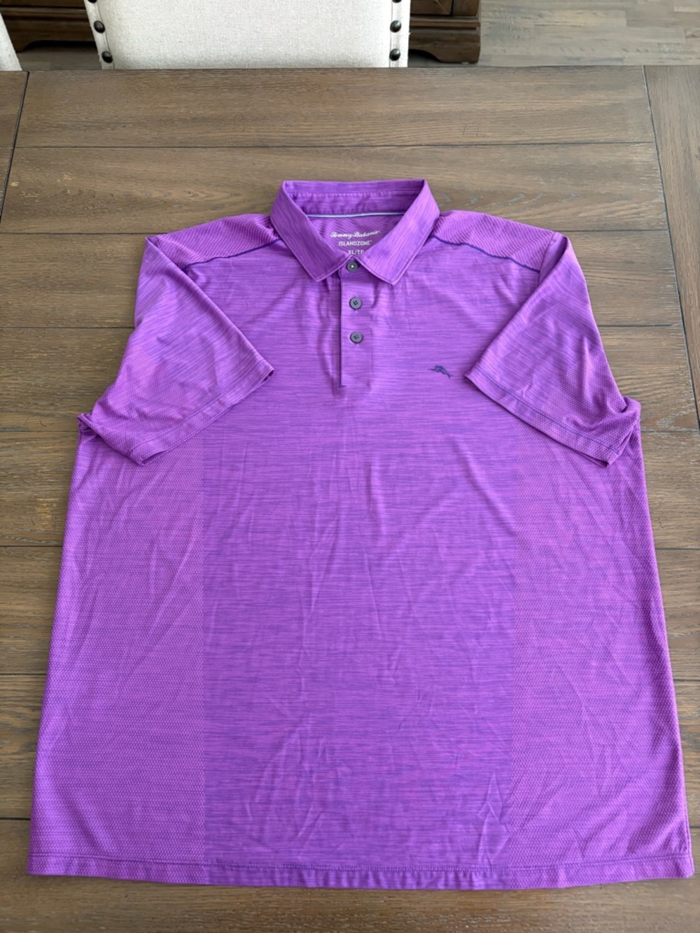 Tommy Bahama Purple IslandZone Active Polo Size XL - Picture 2 of 6